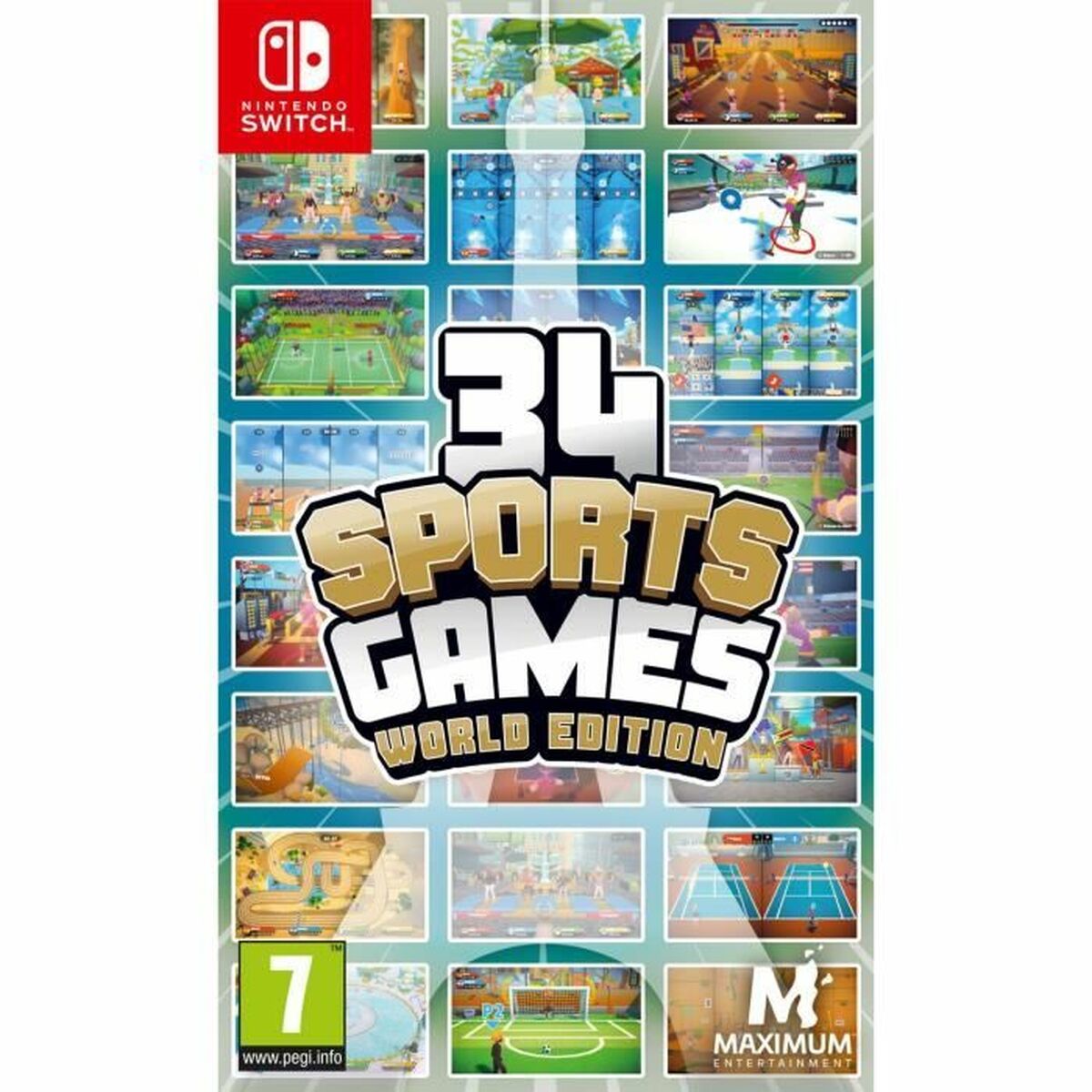 Video game for Switch Just For Games 34 Sports Games World Edition Video game for Switch Just For Games 34 Sports Games World Edition