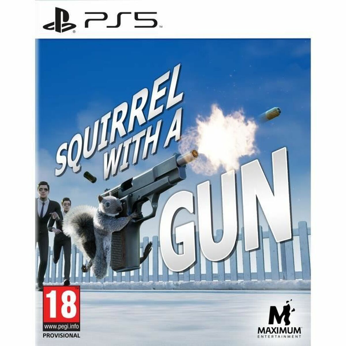 PlayStation 5 Video Game Just For Games Squirrel with a Gun PlayStation 5 Video Game Just For Games Squirrel with a Gun