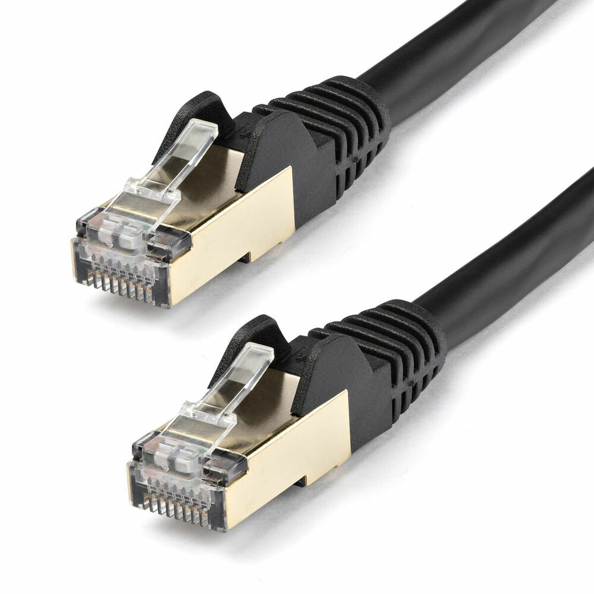 UTP Category 6 Rigid Network Cable Startech 6ASPAT10MBK 10 m UTP Category 6 Rigid Network Cable Startech 6ASPAT10MBK 10 m