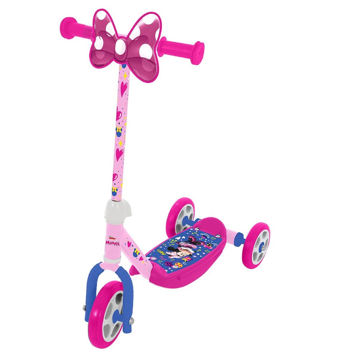 Scooter Minnie Mouse Rubber Metal Plastic Pink
