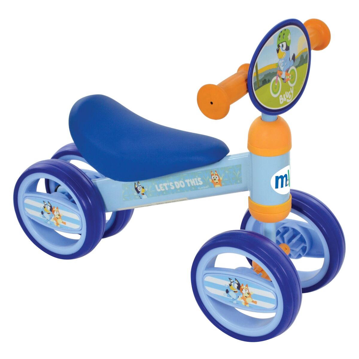 Ride-on toy Bluey 47 x 37 x 25 cm