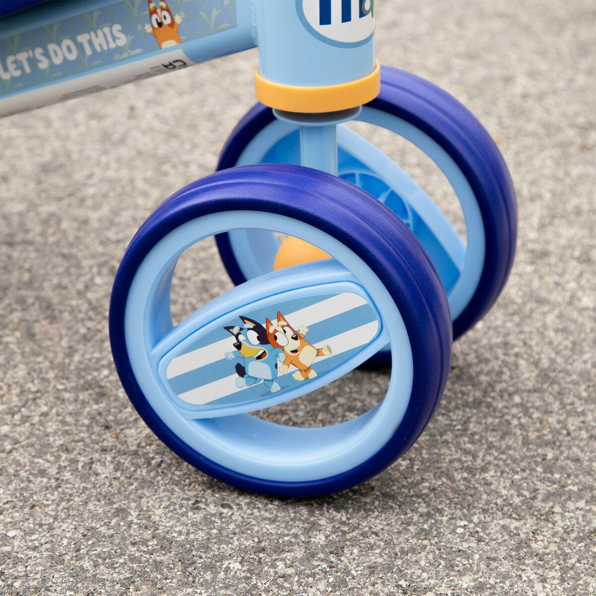 Ride-on toy Bluey 47 x 37 x 25 cm