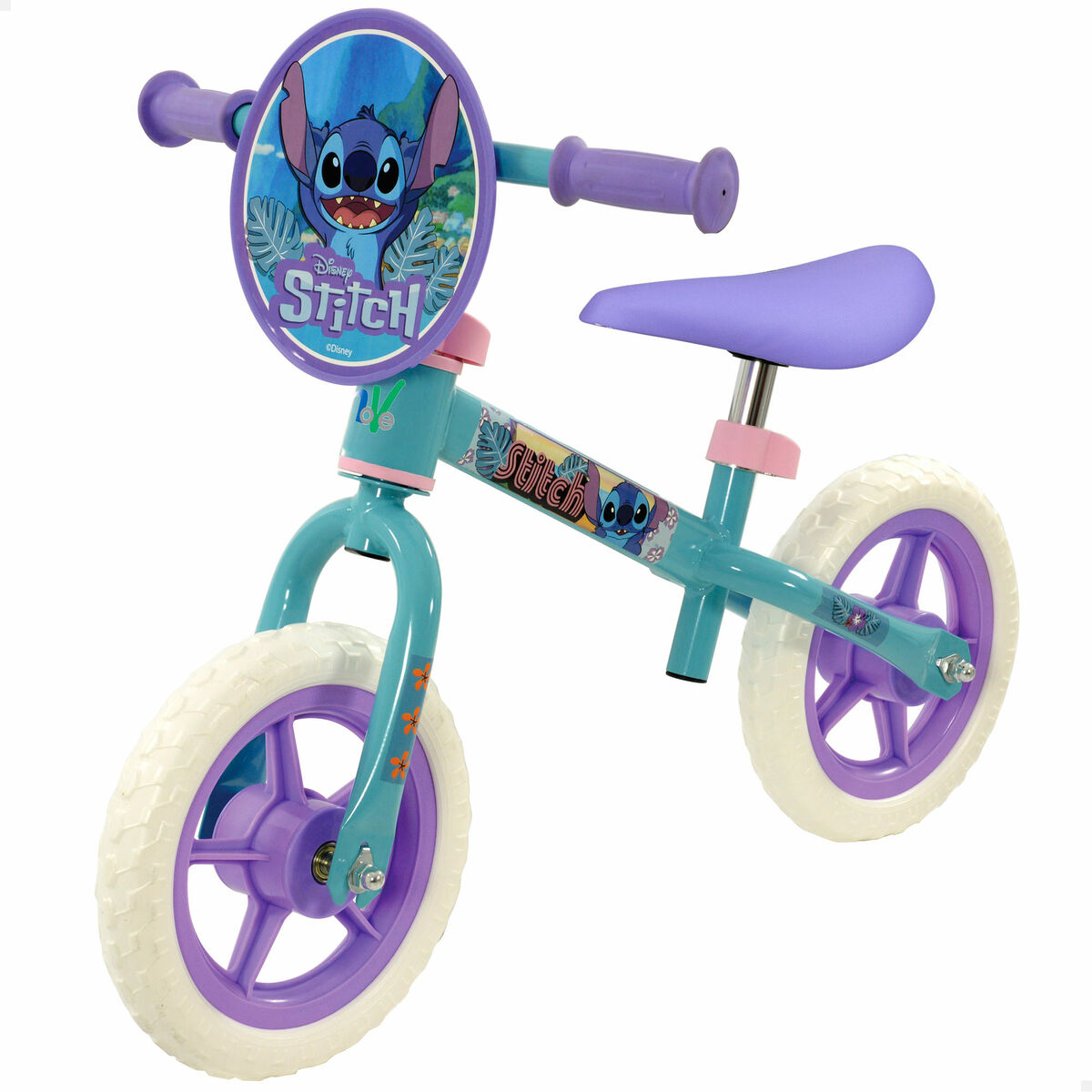 Ride-on toy Stitch 70 x 50 x 41 cm Blue Multicolour
