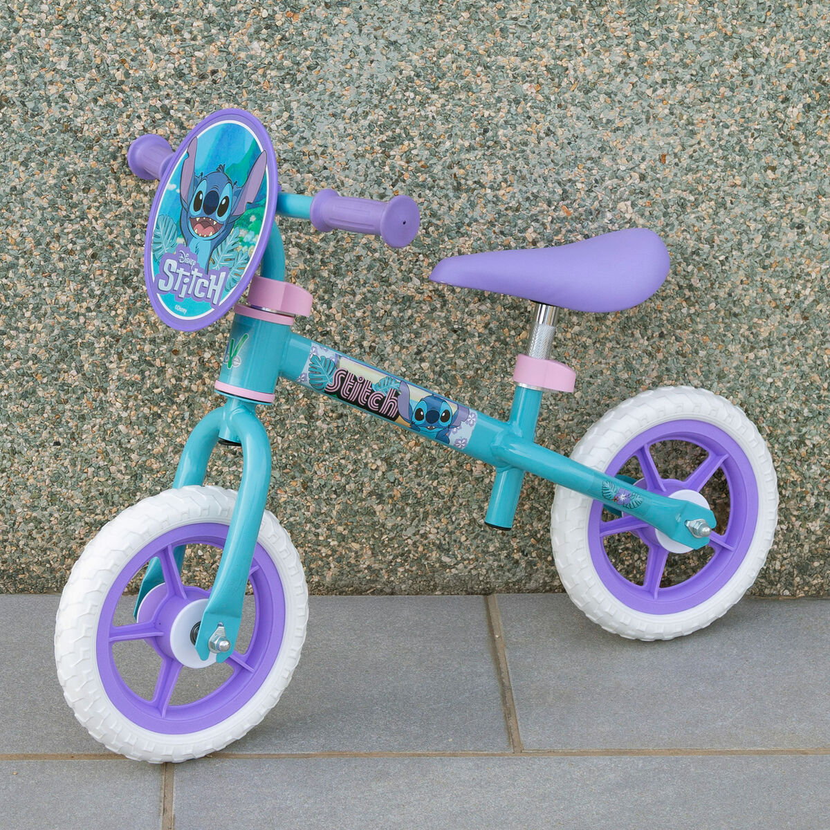 Ride-on toy Stitch 70 x 50 x 41 cm Blue Multicolour
