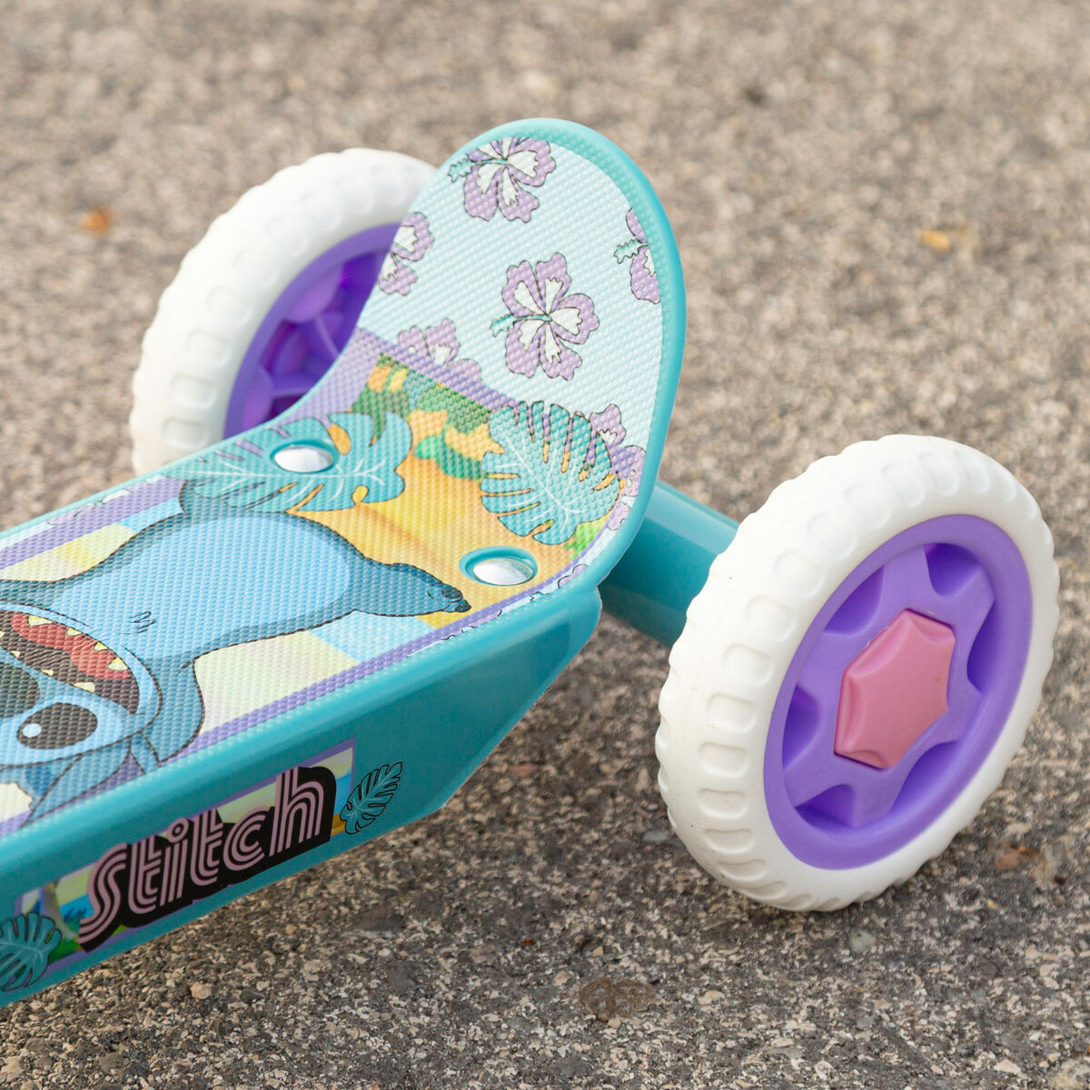 Scooter Stitch Rubber Metal Plastic Blue