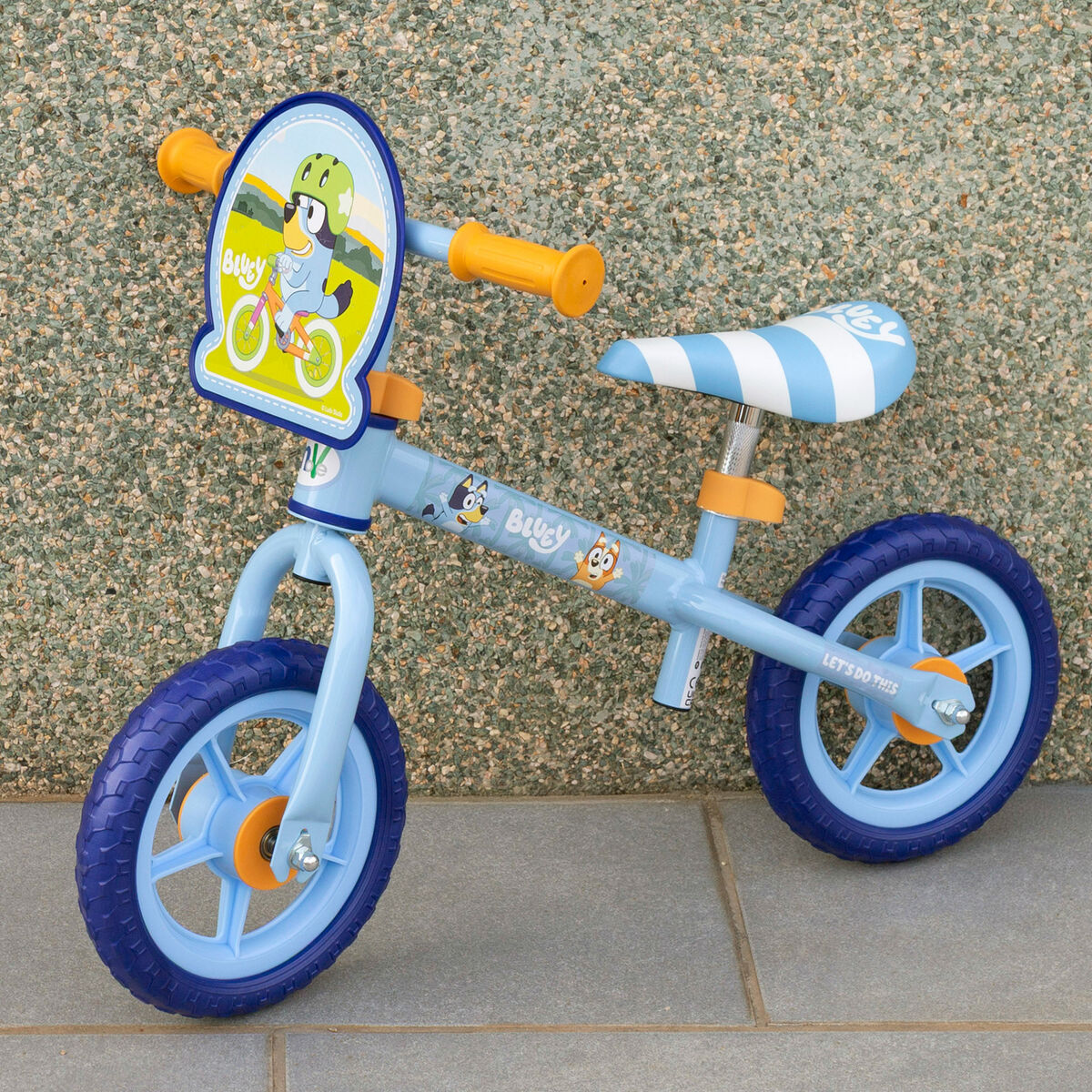 Ride-on toy Bluey 70 x 50 x 41 cm Blue Multicolour