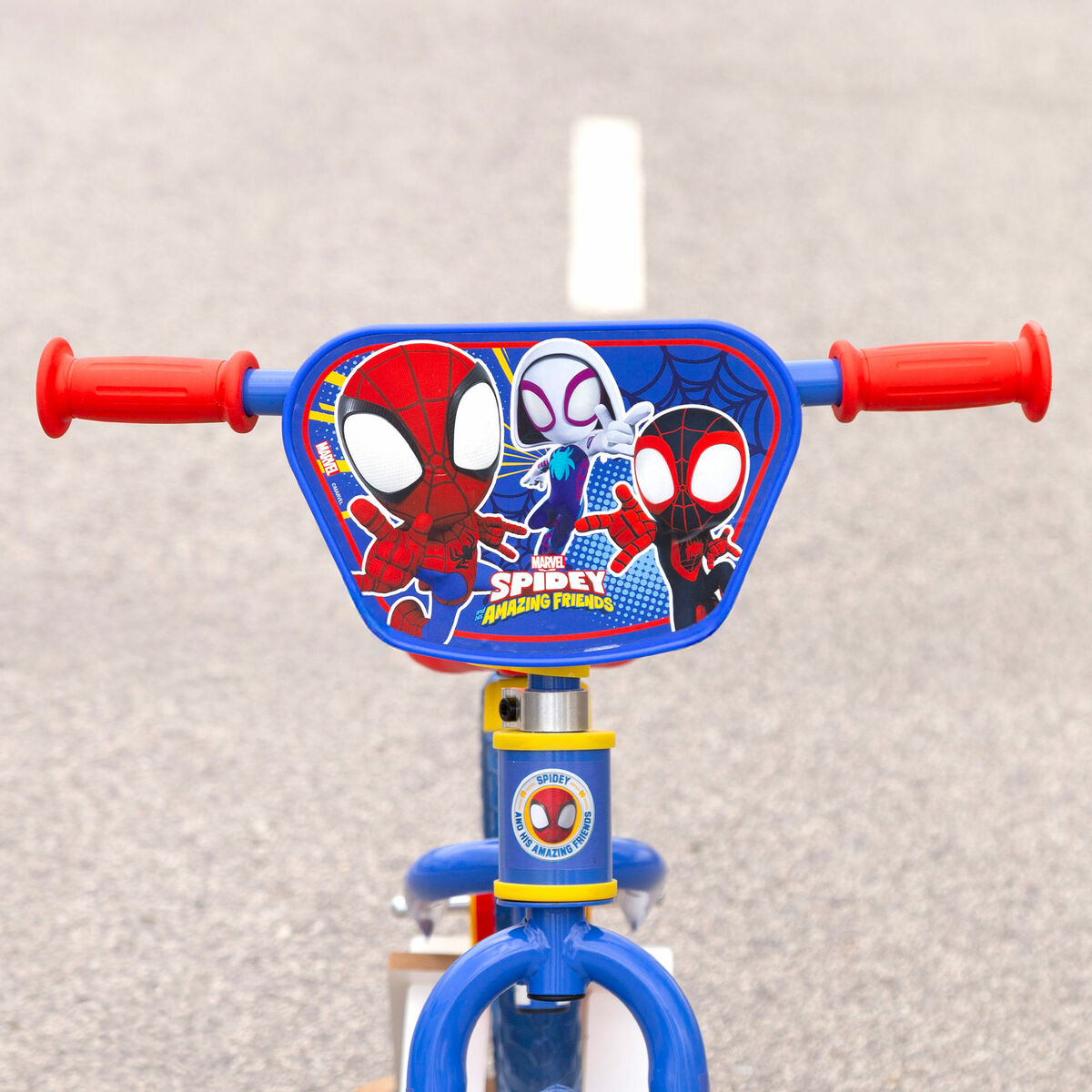 Ride-on toy Spidey 70 x 50 x 41 cm Blue White Red