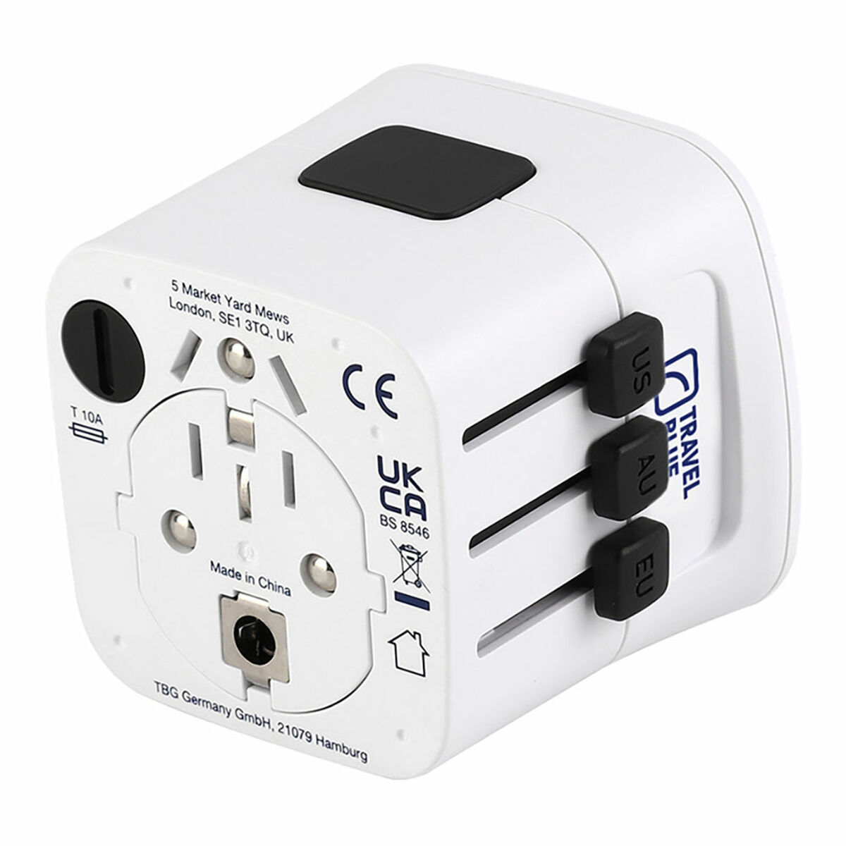 Current Adaptor Travel Blue 2500 W