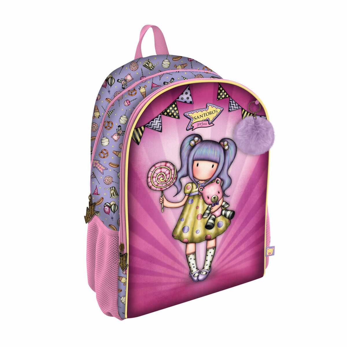 School Bag Gorjuss First prize Lilac 31.5 x 44 x 22.5 cm School Bag Gorjuss First prize Lilac 31.5 x 44 x 22.5 cm