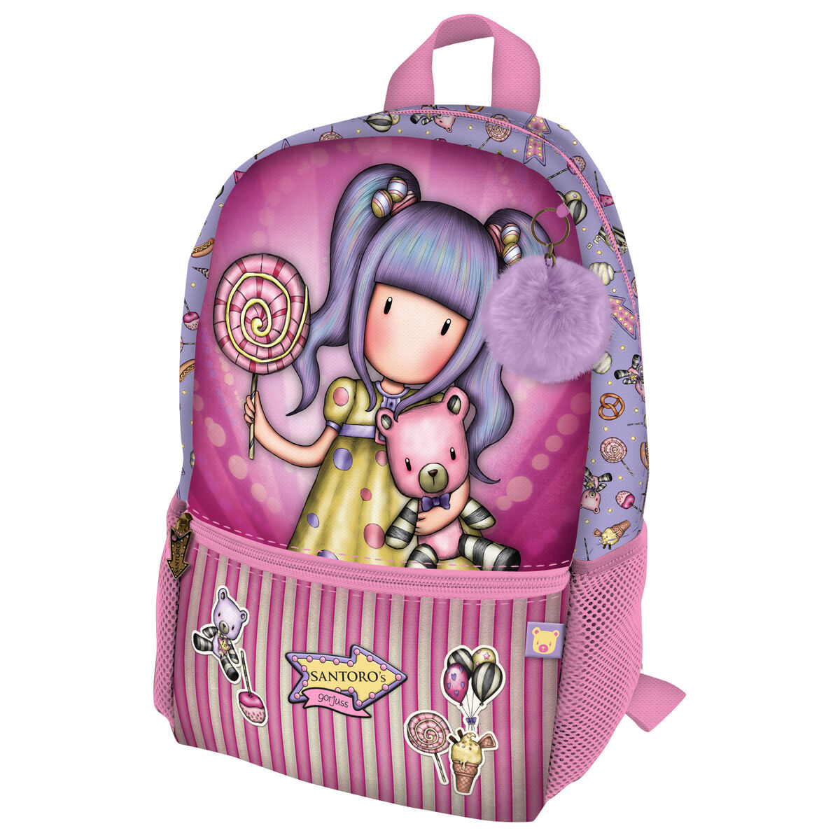 School Bag Gorjuss First prize Lilac 26 x 34 x 11.4 cm School Bag Gorjuss First prize Lilac 26 x 34 x 11.4 cm