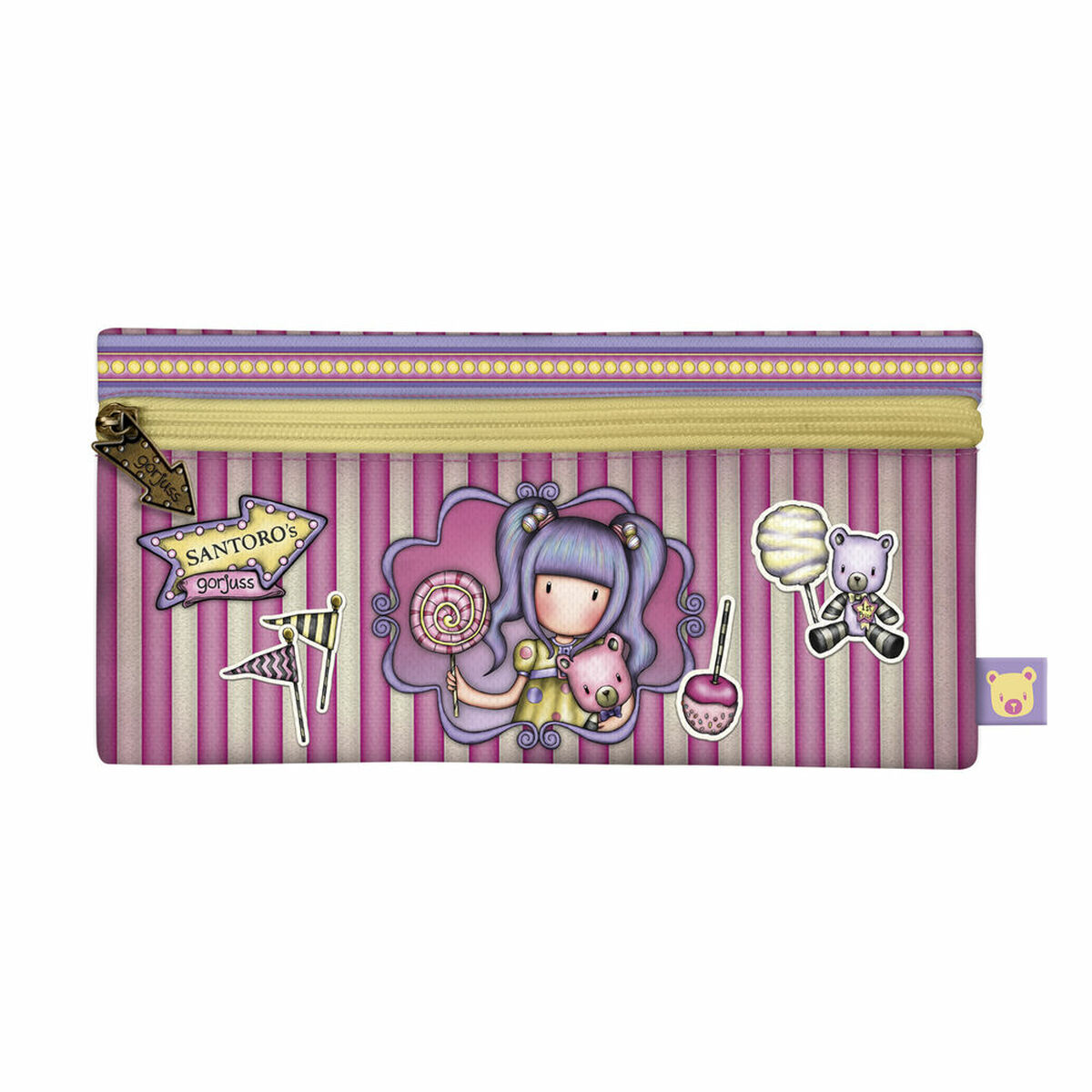 School Case Gorjuss First prize Lilac (22 x 11 x 1.5 cm) School Case Gorjuss First prize Lilac (22 x 11 x 1.5 cm)
