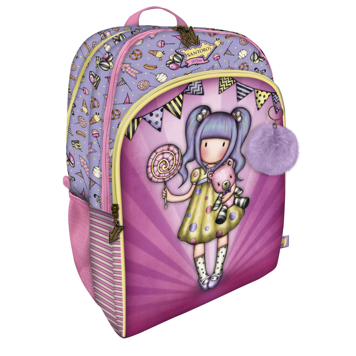 School Bag Gorjuss First prize Lilac 34.5 x 43.5 x 22 cm School Bag Gorjuss First prize Lilac 34.5 x 43.5 x 22 cm