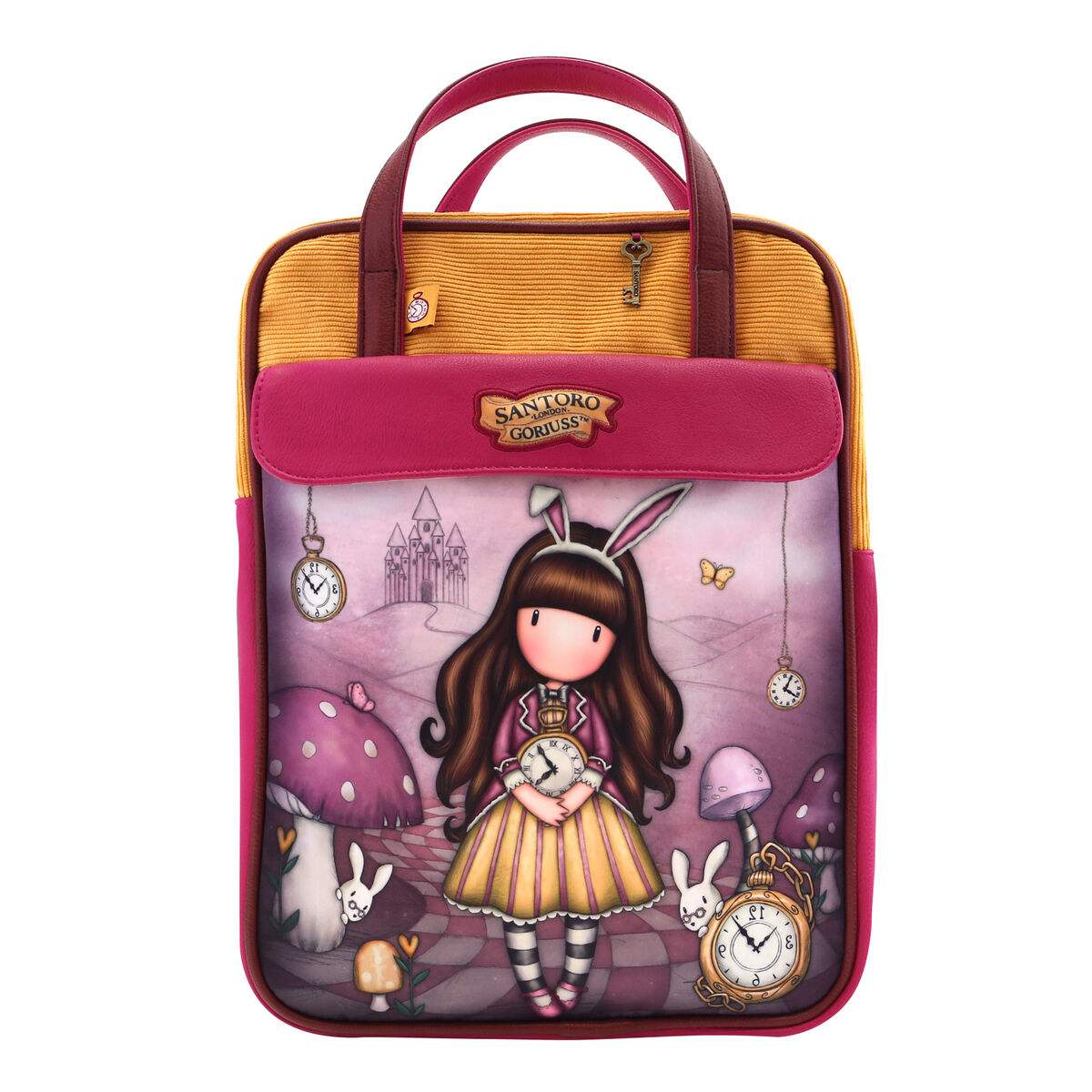 Rucksack Gorjuss Just one second Salmon (27 x 10 x 37 cm) Rucksack Gorjuss Just one second Salmon (27 x 10 x 37 cm)