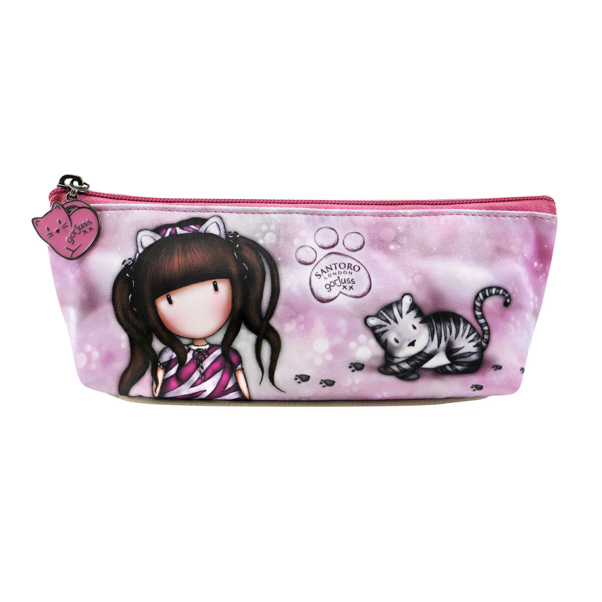School Case Gorjuss Ruby wild Grey (22.3 x 8.8 x 5.7 cm) School Case Gorjuss Ruby wild Grey (22.3 x 8.8 x 5.7 cm)