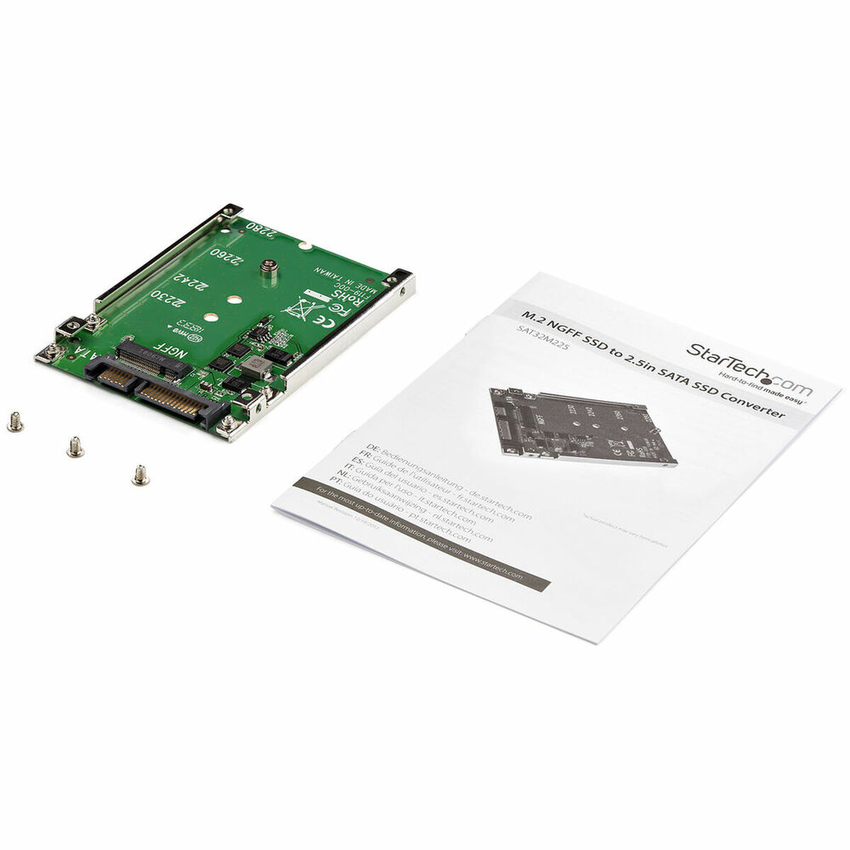 SATA Hard Drive Adapter (2.5 ” or 7mm) Startech 3180248000 Green