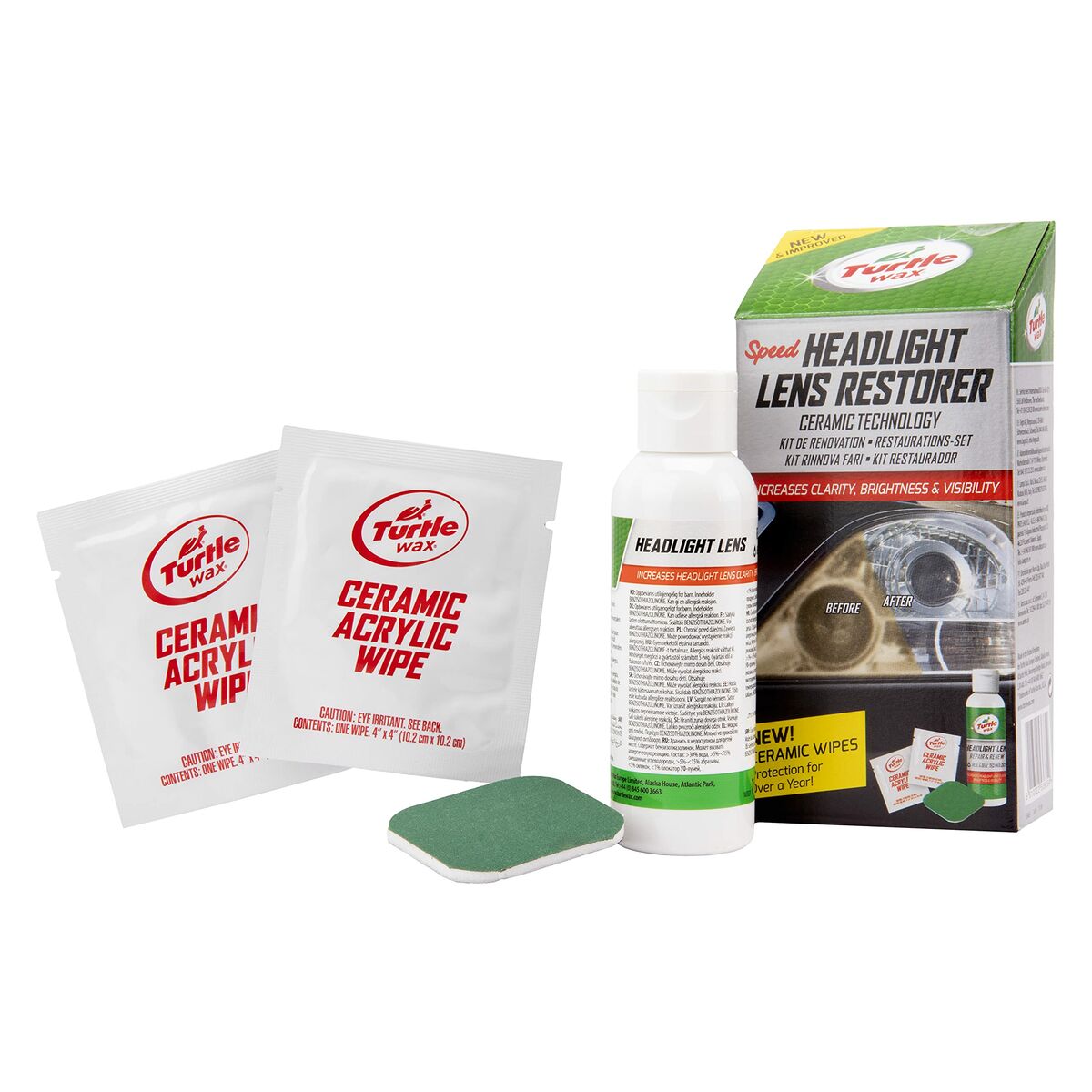 Headlight Restorer Turtle Wax TW53685 Headlight Restorer Turtle Wax TW53685