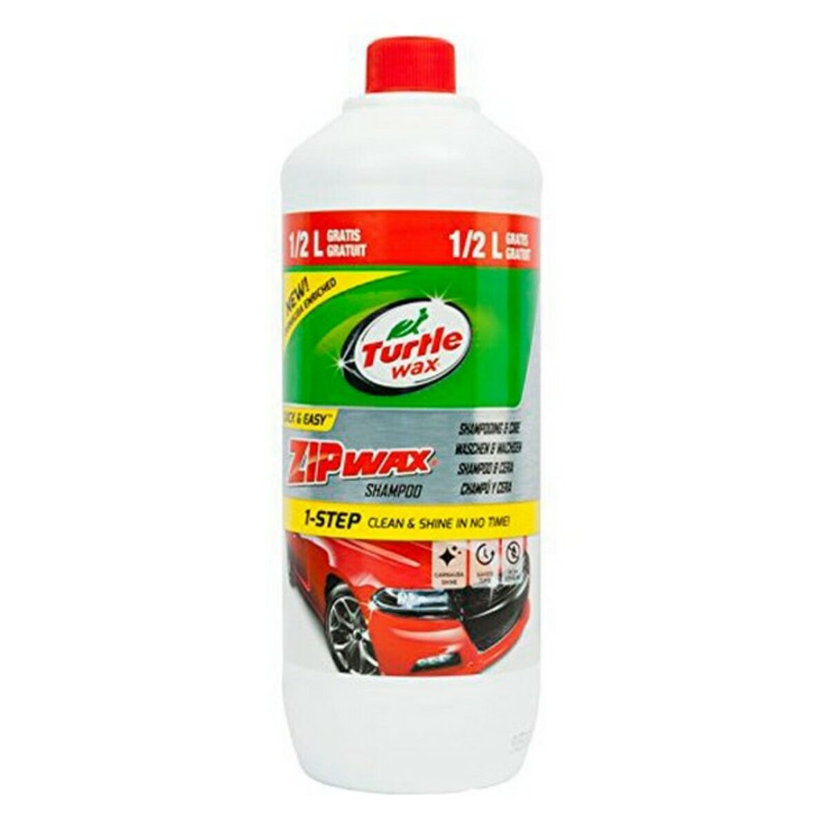 Car shampoo Turtle Wax Zip Wax Wax (1,5 l) Car shampoo Turtle Wax Zip Wax Wax (1,5 l)