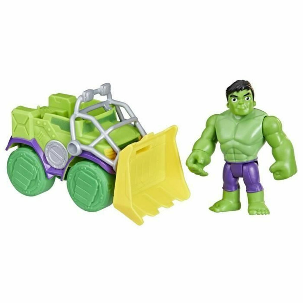 Playset Hasbro Spidey Amazing Friends Hulk Green