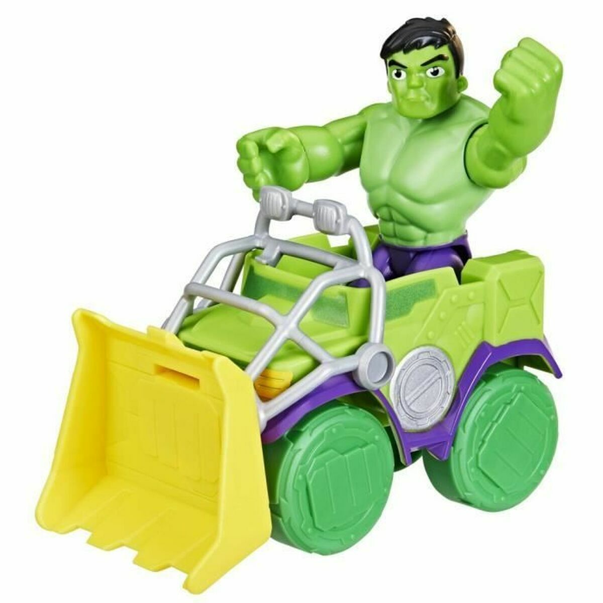 Playset Hasbro Spidey Amazing Friends Hulk Green
