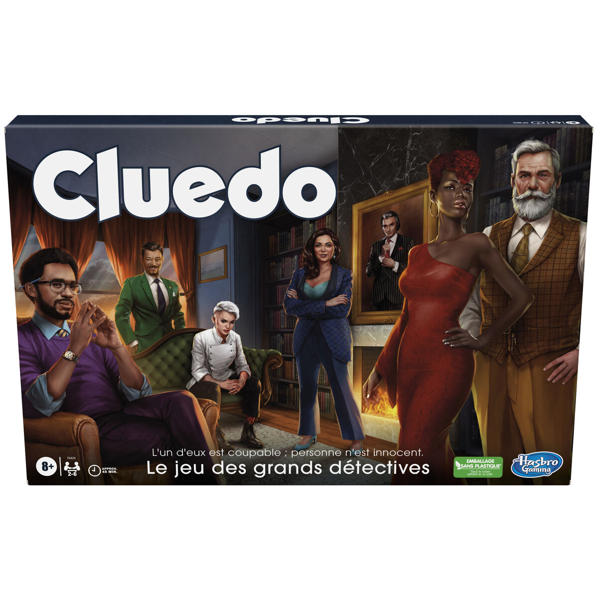 Board game Hasbro Cluedo (FR) Multicolour Board game Hasbro Cluedo (FR) Multicolour
