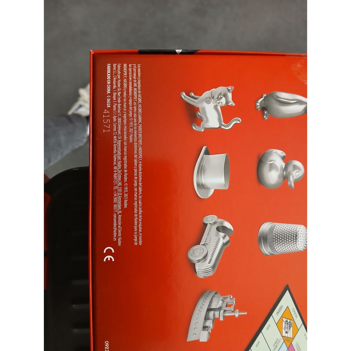 Board game Hasbro Monopoly Clasico Madrid ES