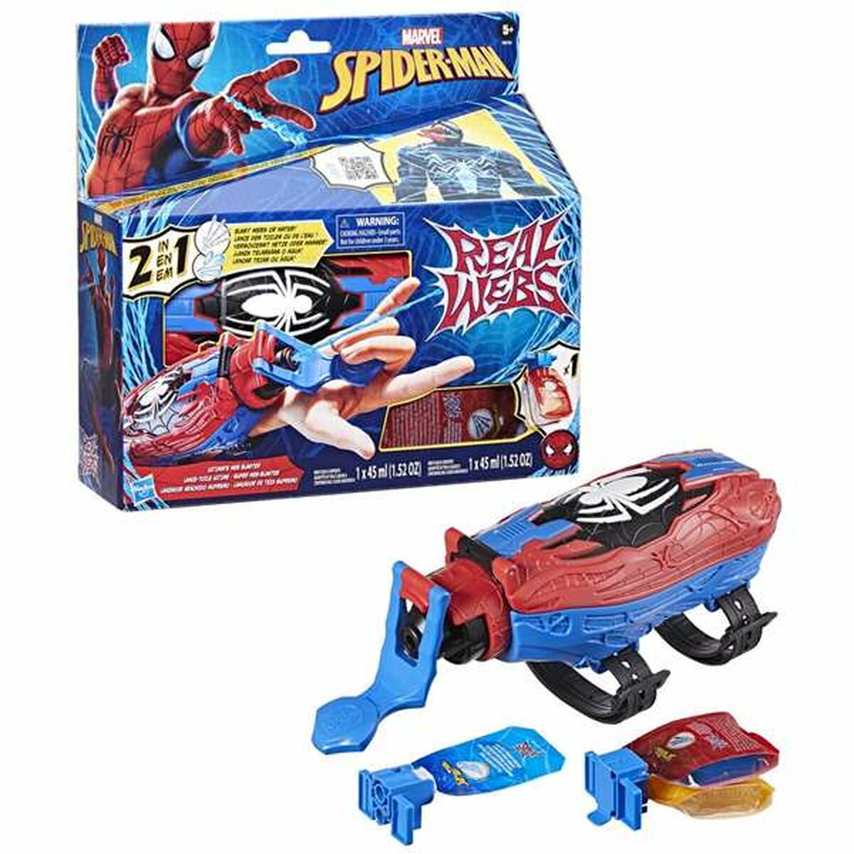 Launcher Spider-Man Real Webs Ultimate Web Blaster Launcher Spider-Man Real Webs Ultimate Web Blaster