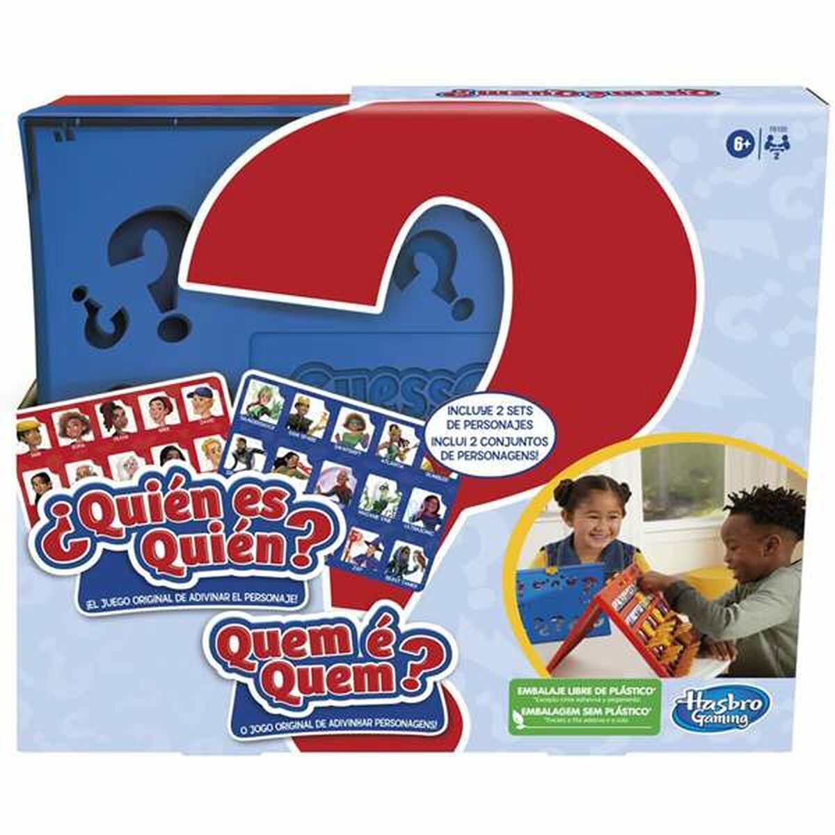 Board game Hasbro Â¿QuiÃ©n es quiÃ©n? ES, PT
