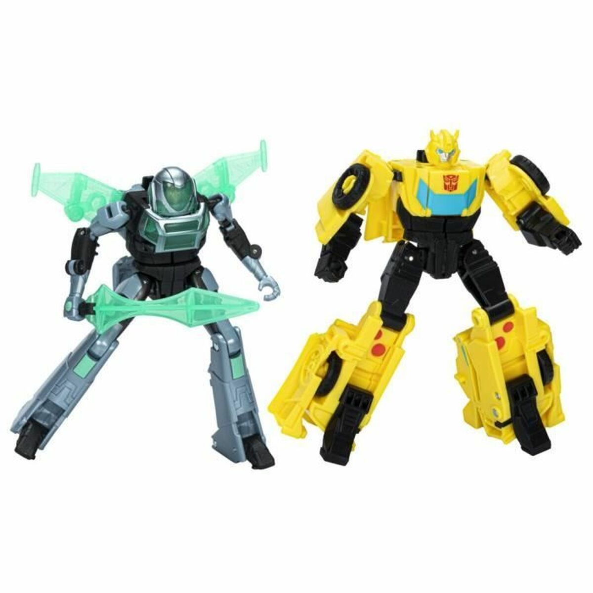 Action Figures Hasbro Cyber-Combiner Bumblebee et Mo Malto Action Figures Hasbro Cyber-Combiner Bumblebee et Mo Malto