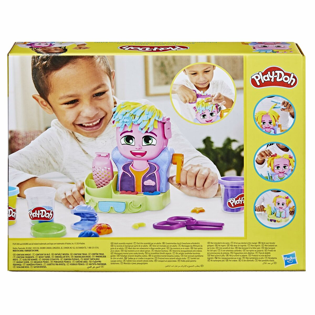 Modelling Clay Game Hasbro Playdoh Accessories 6 Pots Hair Modelling Clay Game Hasbro Playdoh Accessories 6 Pots Hair