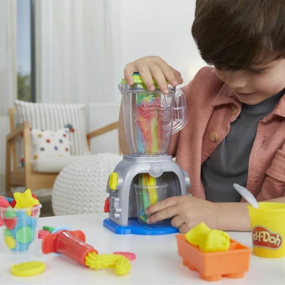 Modelling Clay Game Hasbro Kitchen Green Multicolour