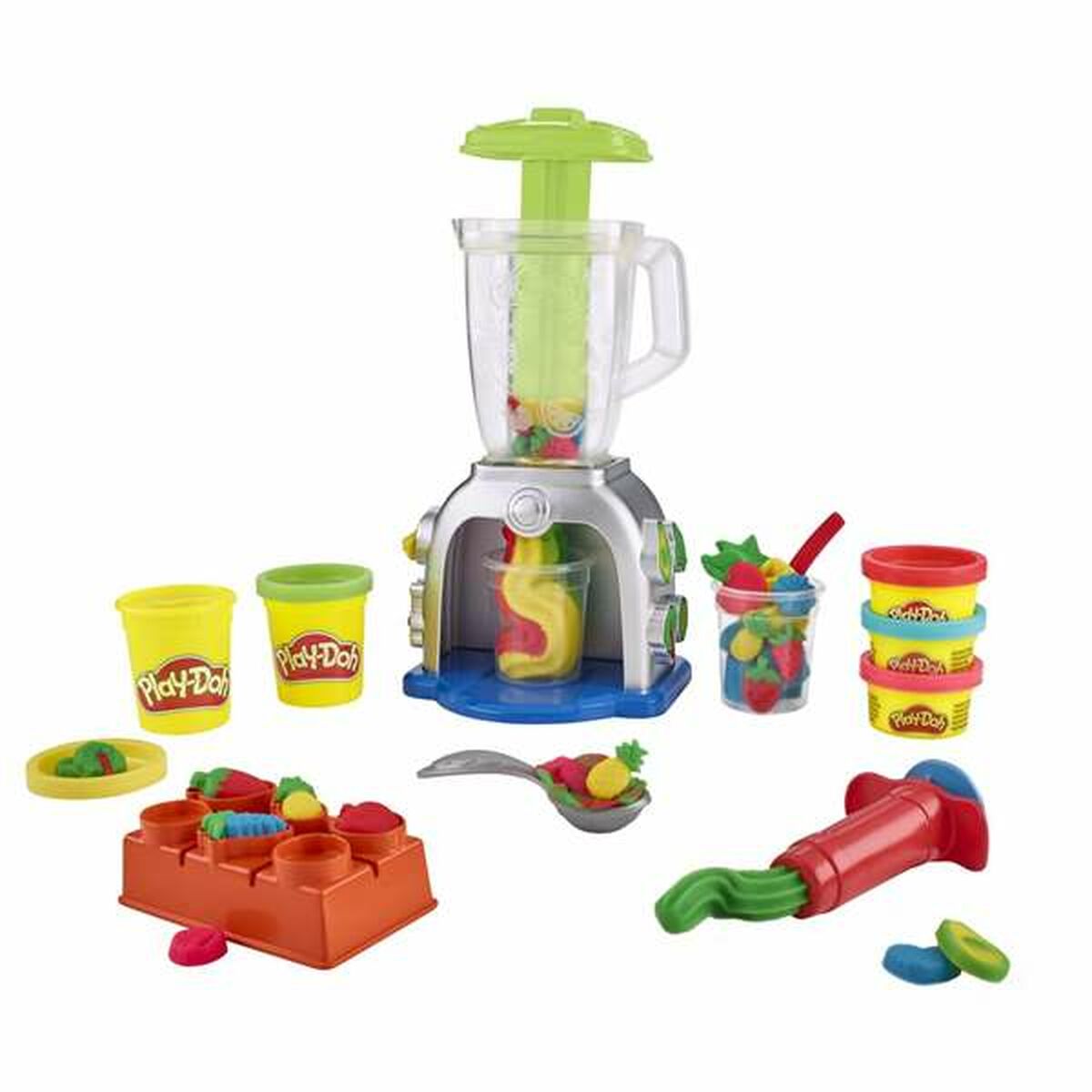 Modelling Clay Game Hasbro Kitchen Green Multicolour