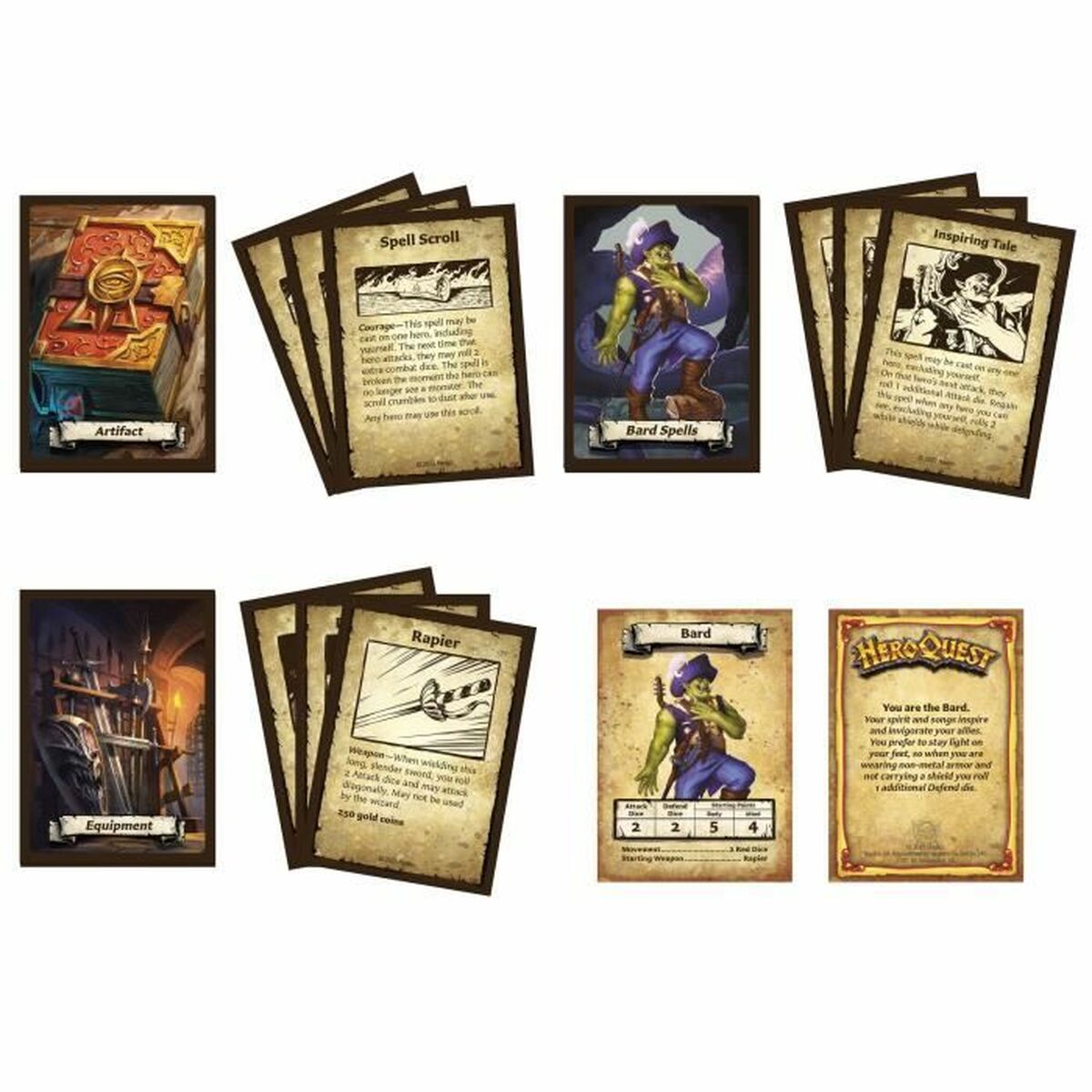 Board game Hasbro HeroQuest, Spirit Queen’s Torment quest pack (FR)