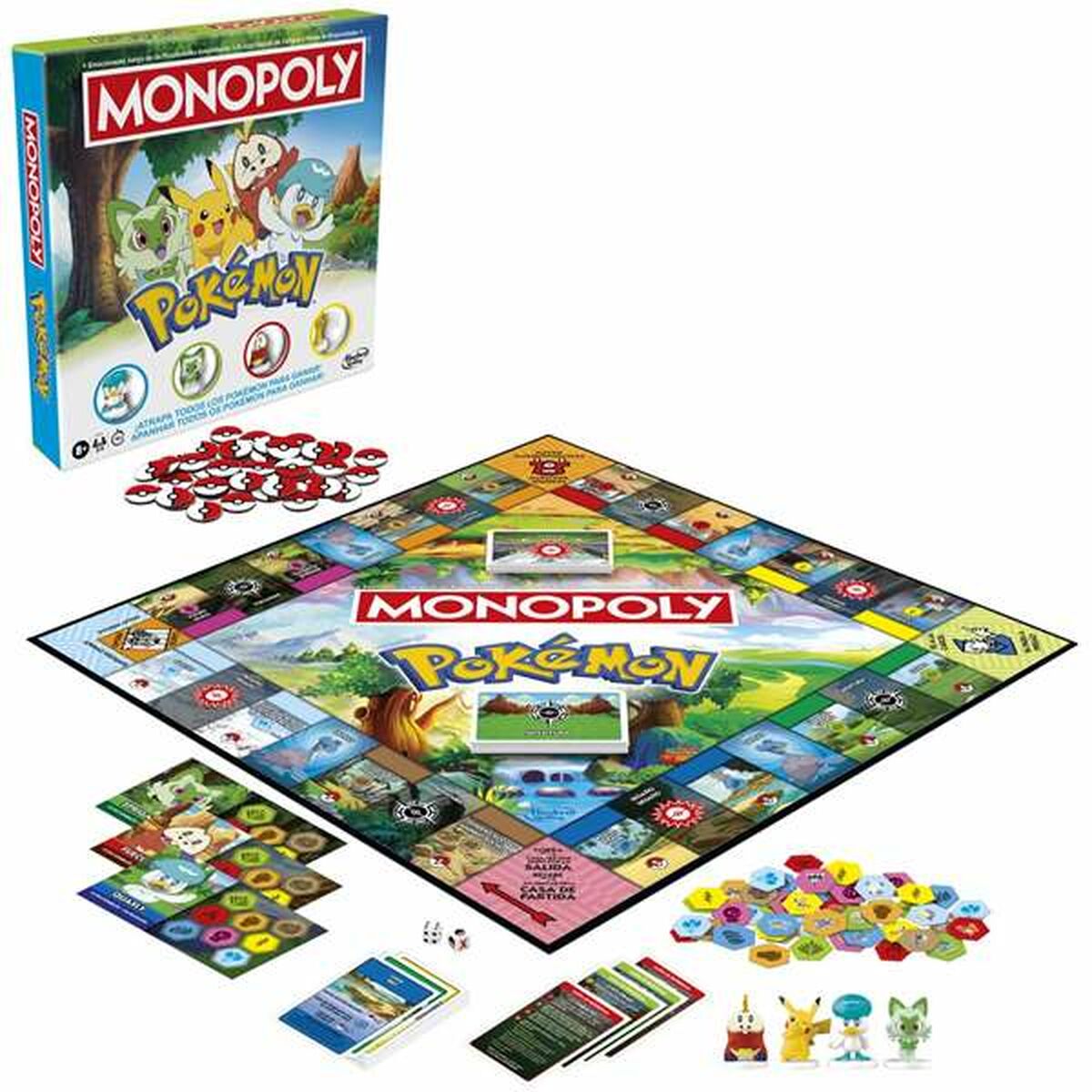 Board game Hasbro Monopoly Pokemon