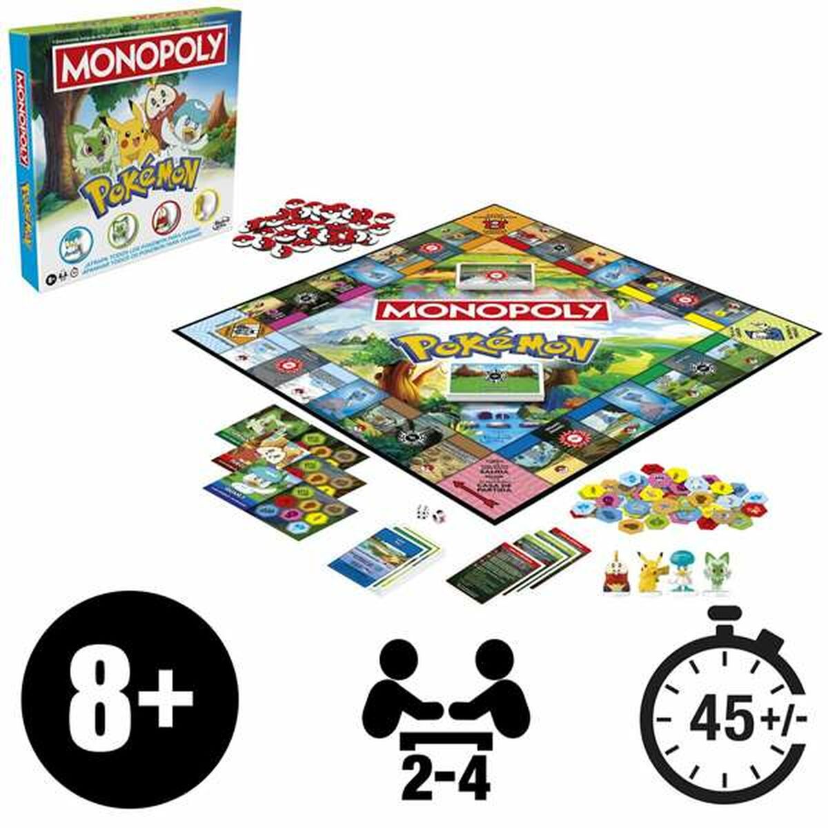 Board game Hasbro Monopoly Pokemon