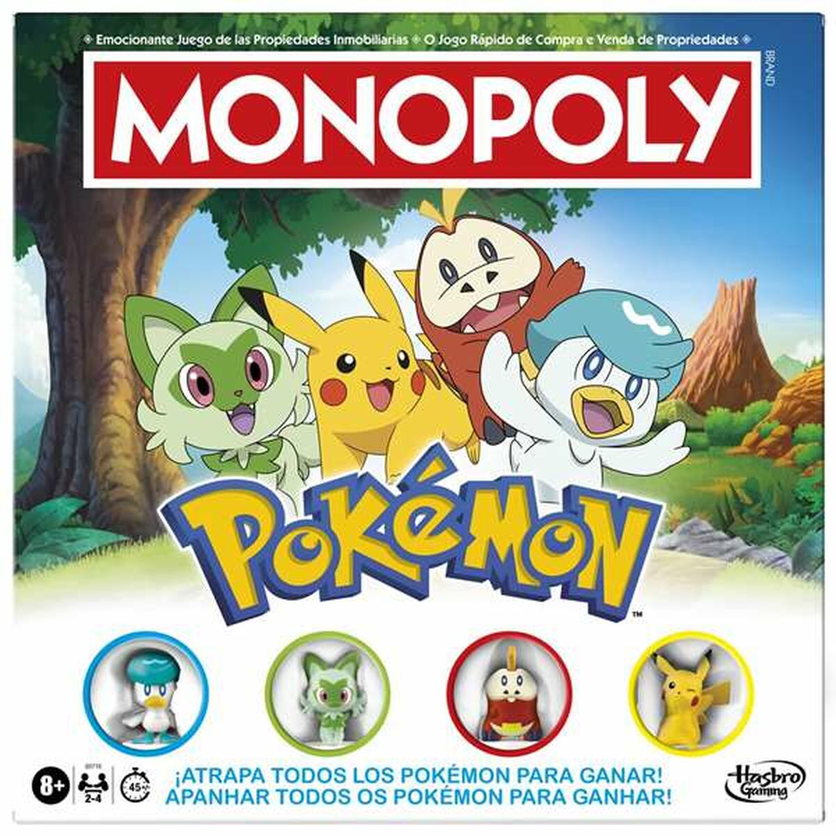 Board game Hasbro Monopoly Pokemon