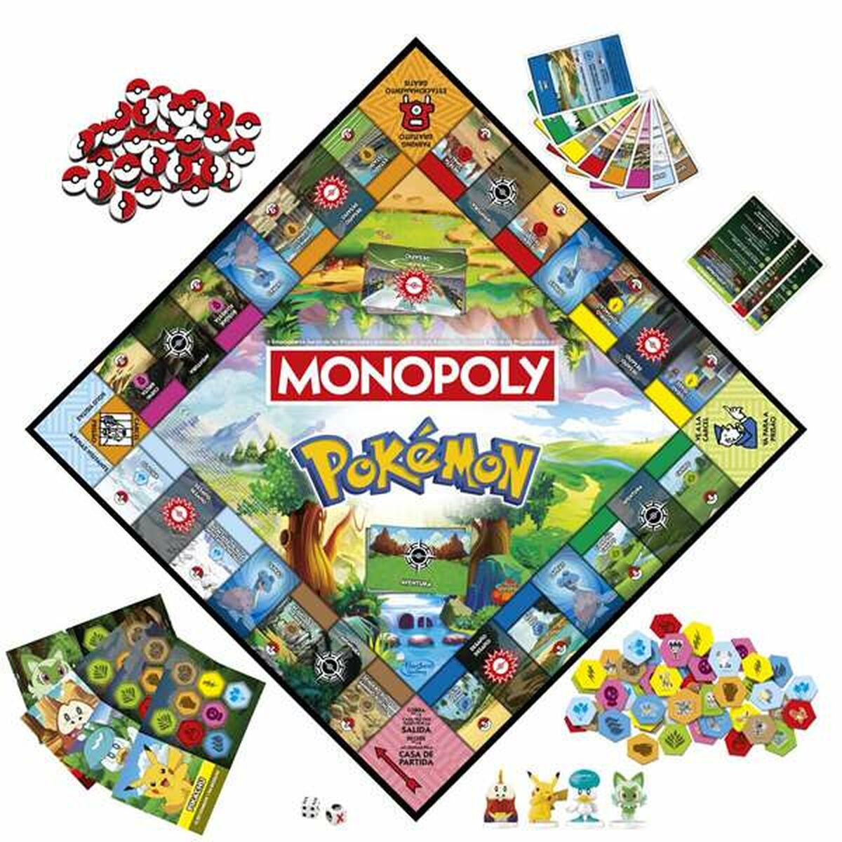 Board game Hasbro Monopoly Pokemon
