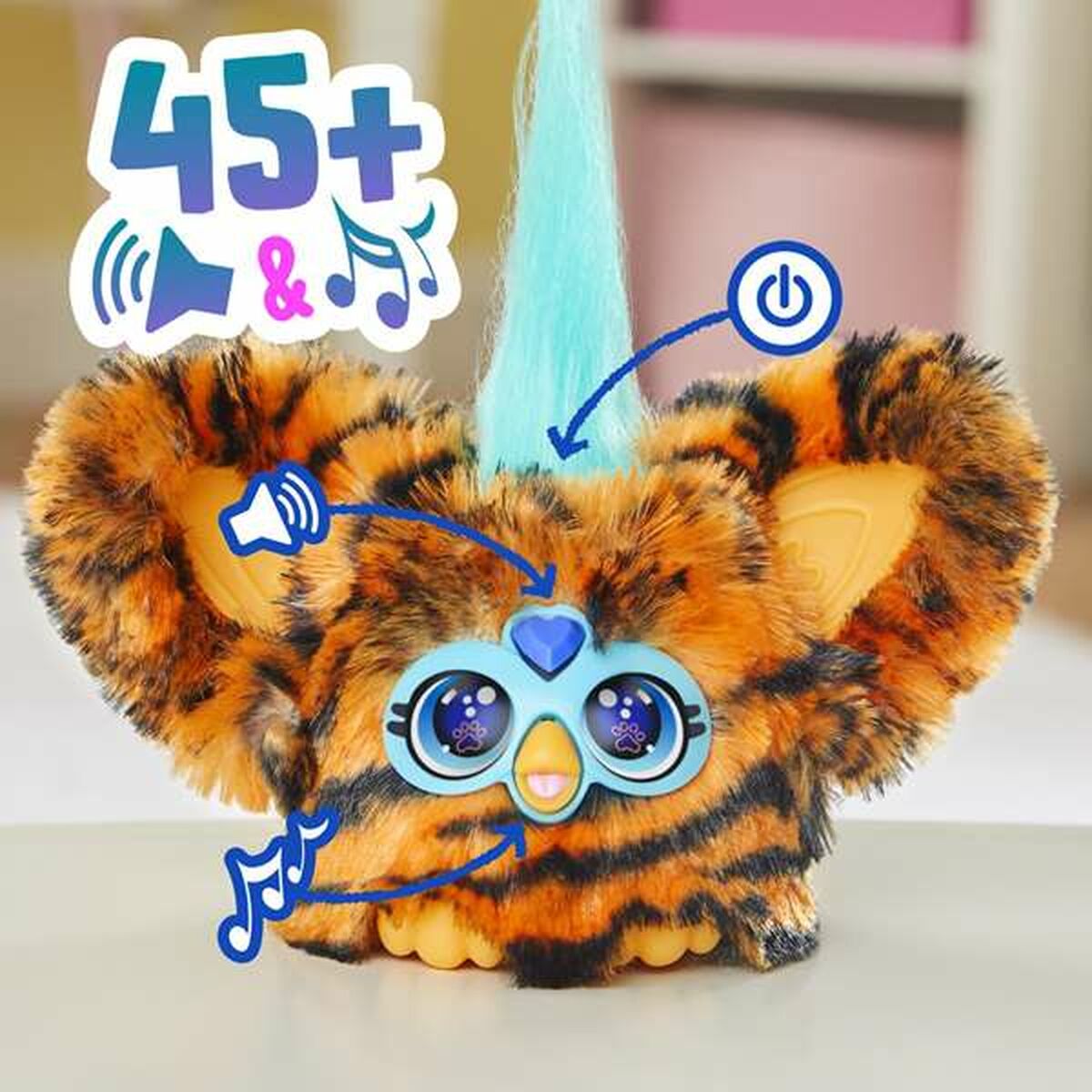 Musical Plush Toy Hasbro Furby Furblets 12 cm