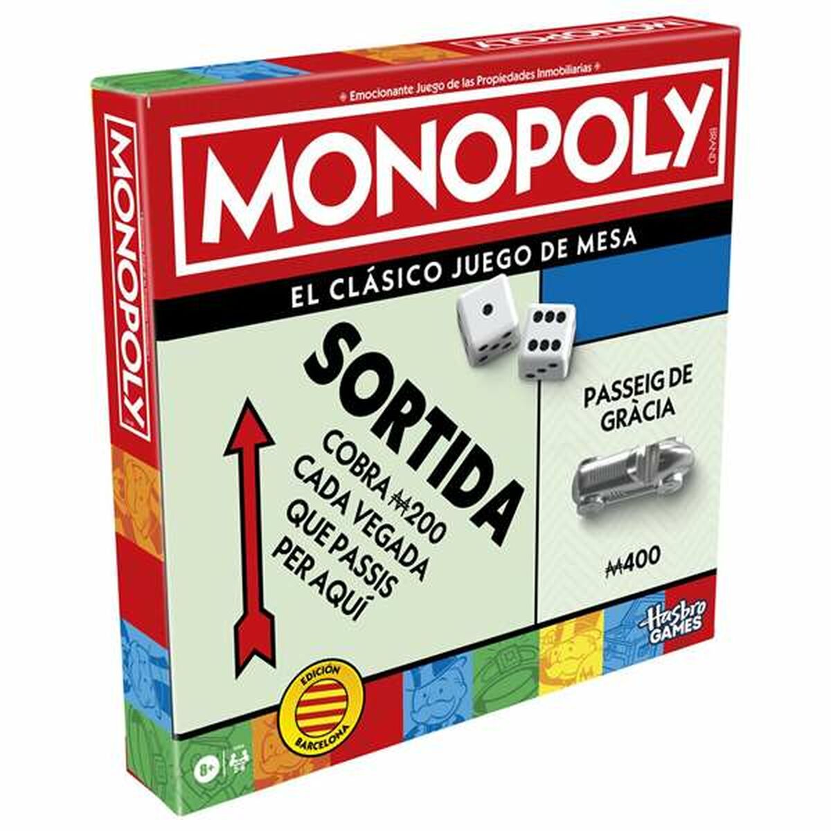 Educational Game Hasbro Monopoly Barcelona Educational Game Hasbro Monopoly Barcelona