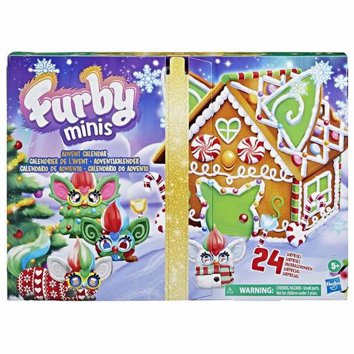 Advent Calendar Furby Minis Polyester ABS PoE Multicolour