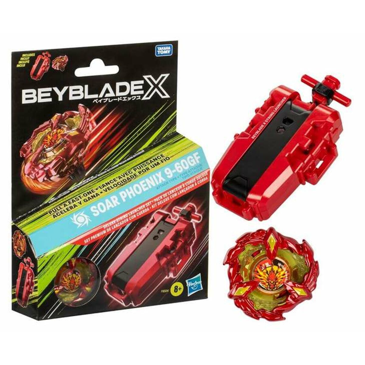 Spinning Top Hasbro BeybladeX Red