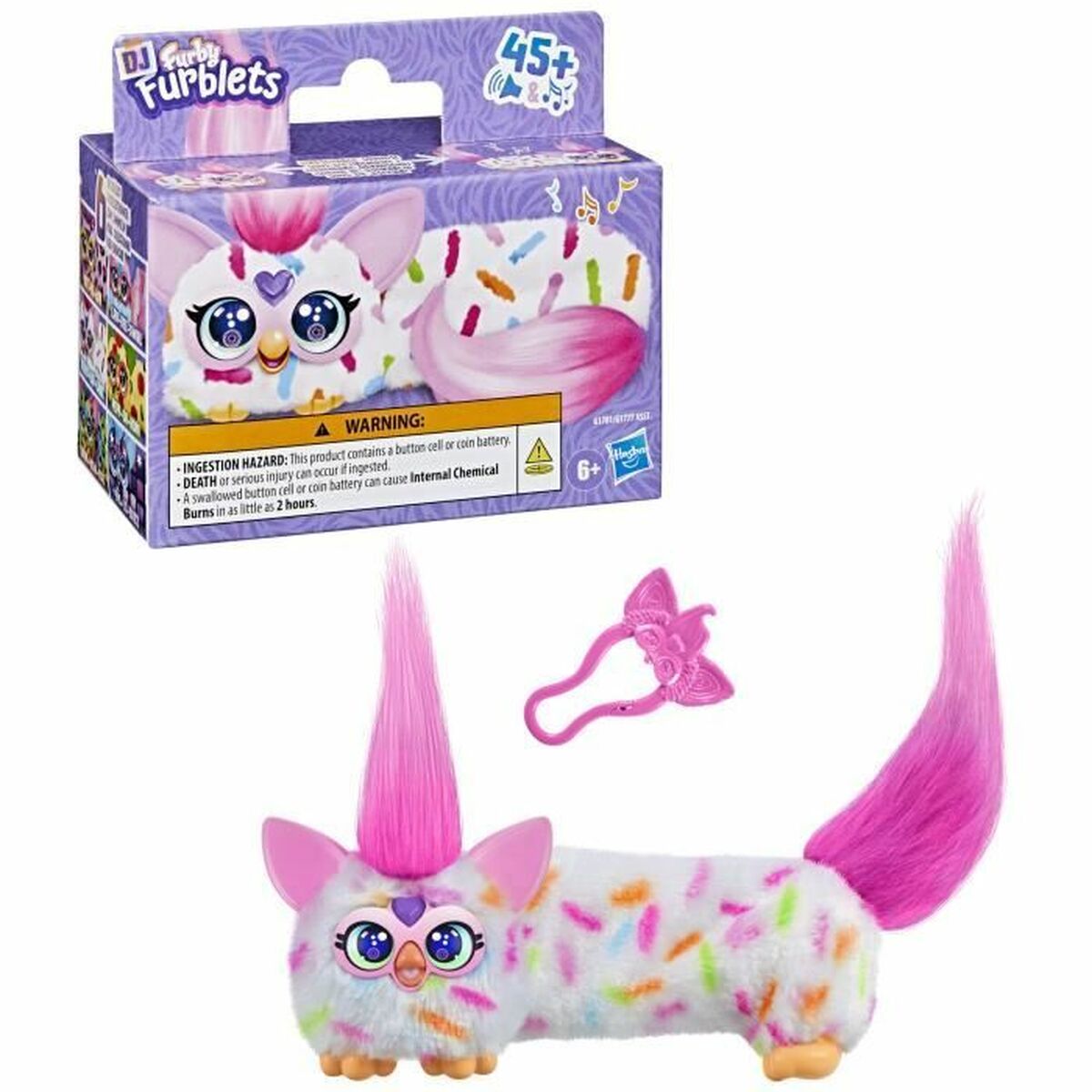 Fluffy toy Hasbro Plastic