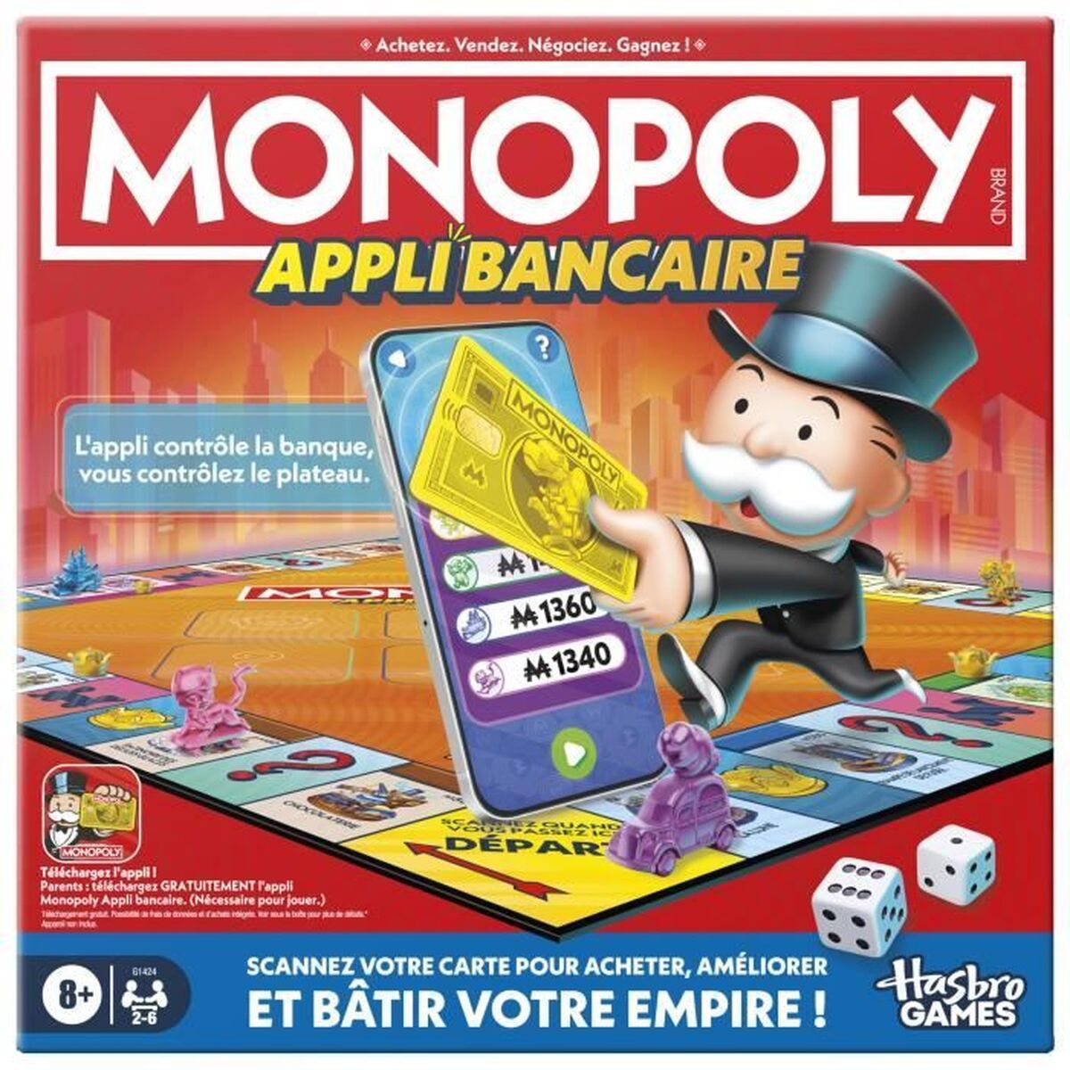 Board game Monopoly Monopoly Appli Bancaire