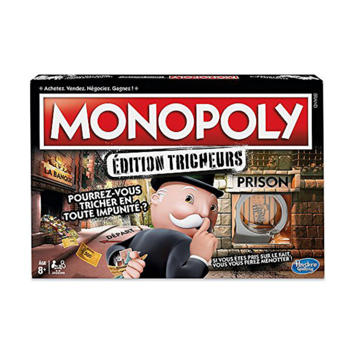 Board game Tricheurs Monopoly Edition 2018 (FR) Multicolour (French) Board game Tricheurs Monopoly Edition 2018 (FR) Multicolour (French)