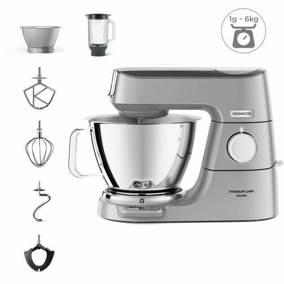 Food Processor Kenwood KVC85.124SI Silver 1200 W Food Processor Kenwood KVC85.124SI Silver 1200 W