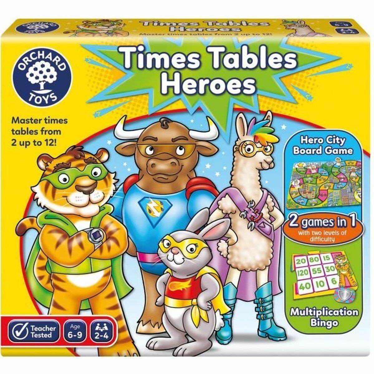Educational Game Orchard Times tables Heroes (FR) Educational Game Orchard Times tables Heroes (FR)