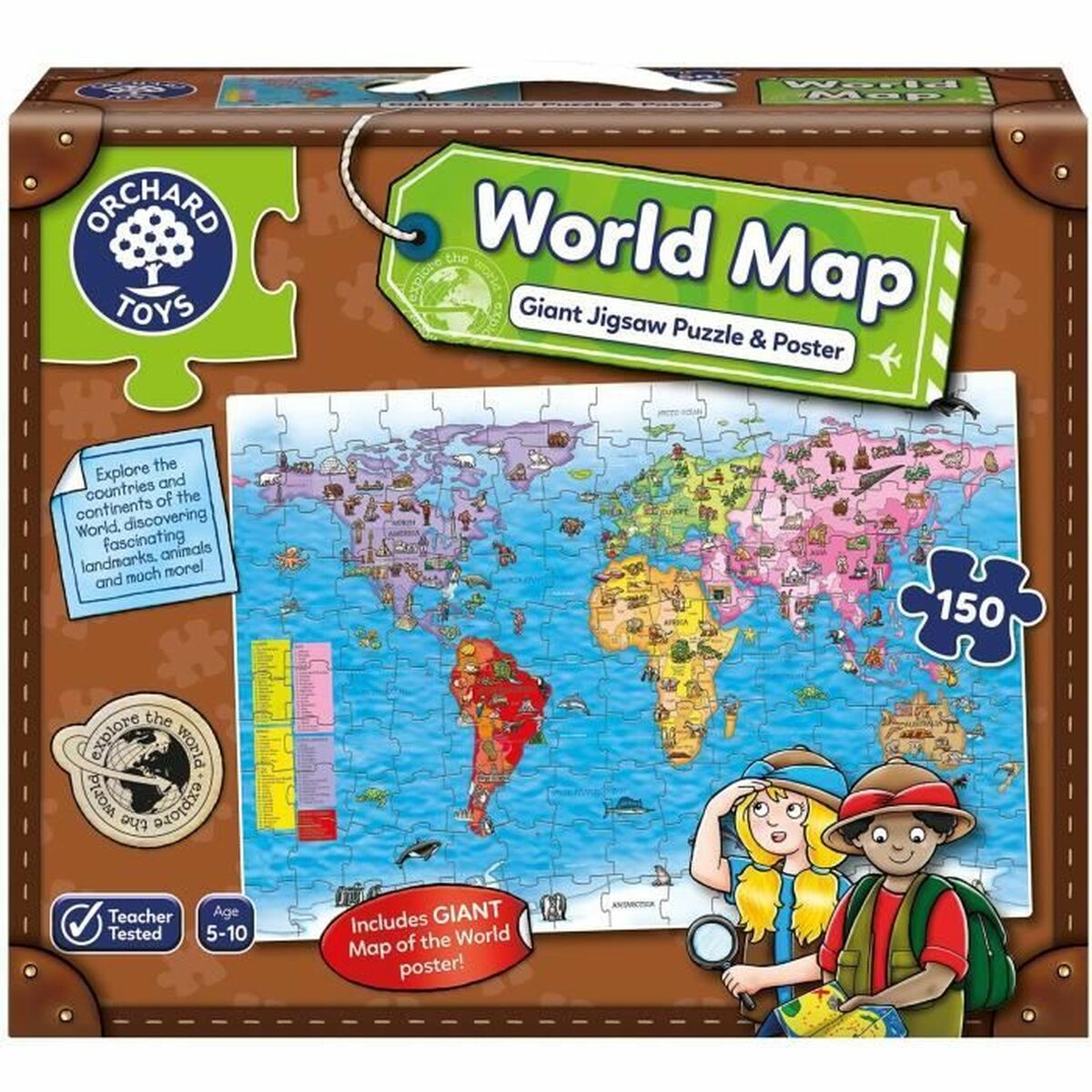 Puzzle Orchard World Map (FR) Puzzle Orchard World Map (FR)
