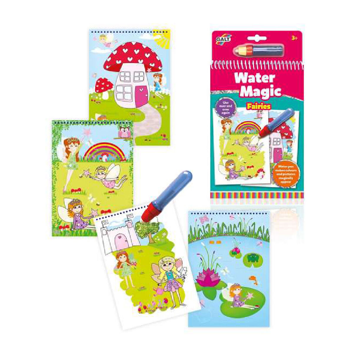 Picture Block for Colouring In Water Magic Diset A3079H Picture Block for Colouring In Water Magic Diset A3079H