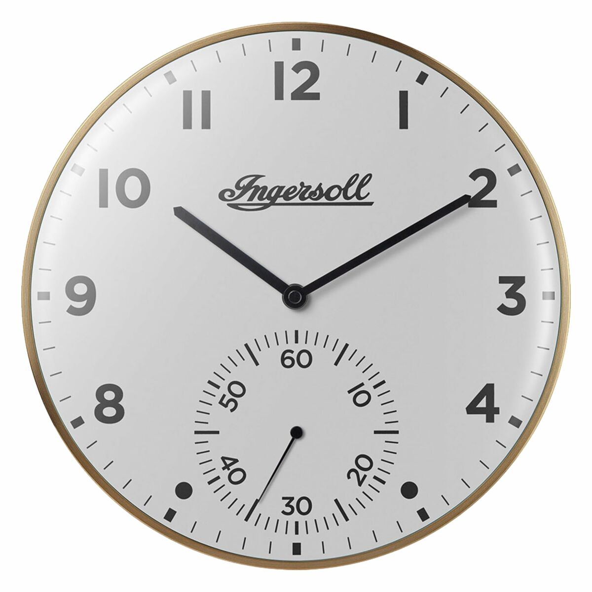 Wall Clock Ingersoll 1892 IC003GW White Wall Clock Ingersoll 1892 IC003GW White