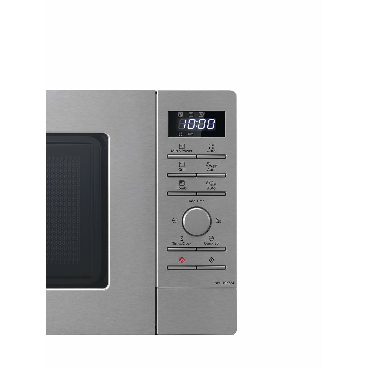 Microwave with Grill Panasonic NN-J19KSMEPG Steel 800 W 1000 W 20 L