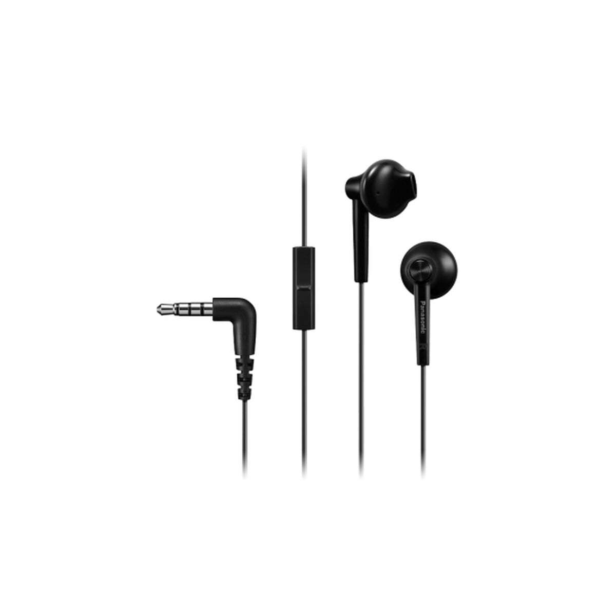 Headphones Panasonic RPTCM55EK Black (1 Unit) Headphones Panasonic RPTCM55EK Black (1 Unit)
